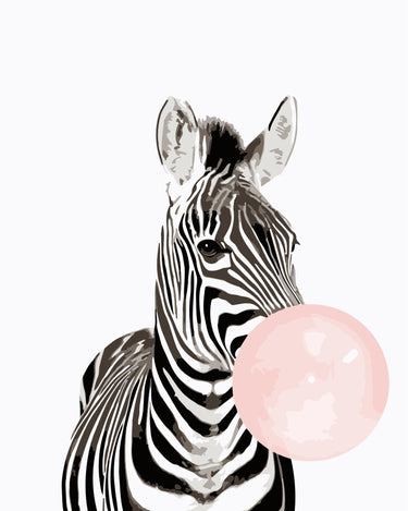 Schilderen op Nummer Zebra PBN927